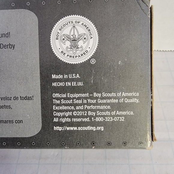 New PWD Pinewood Derby Car Kit Item #17006 Arts & Craft Build Paint Boy Scout - Picture 4 of 8